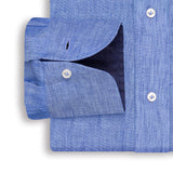 Denim Blue Linen Shirt
