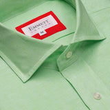 Green Linen Shirt