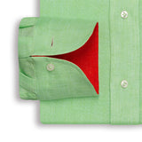 Green Linen Shirt