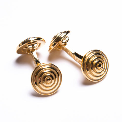Gold Cone Cufflinks