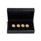 Gold Cone Dress Studs