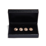 Rose Gold Cone Dress Studs