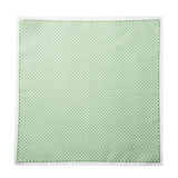 Green With Flowers Pocket Square