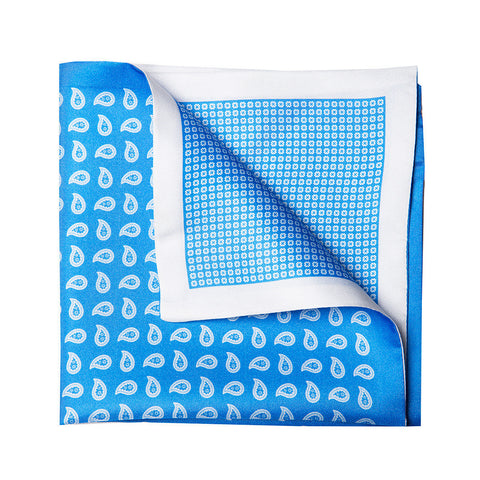 Sky Blue Pocket Square
