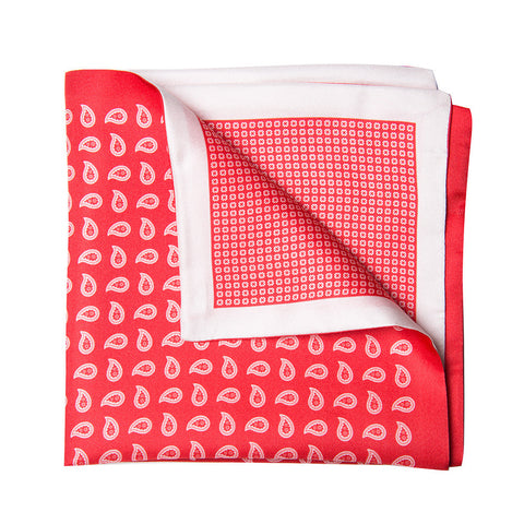 Red Pocket Square