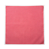 Red with Flowers Pocket Square