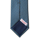 Navy with Yellow Dot Tie