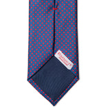 Navy with Red Dot Tie