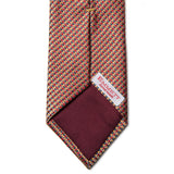 Orange with Green Dot Tie