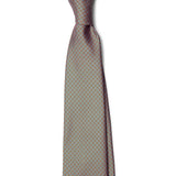 Orange with Blue Circle Tie
