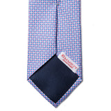 Blue with Pink Dot Tie