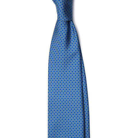 Blue with Blue Circle Tie