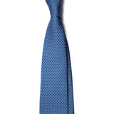 Blue with Yellow Circle Tie