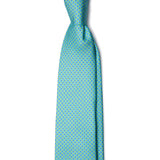 Green with Blue Dot Tie