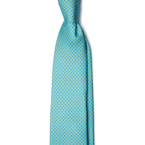 Green with Blue Dot Tie