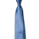 Blue with White Dot Tie