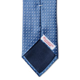 Blue with White Dot Tie