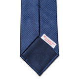 Navy with Black Print Tie