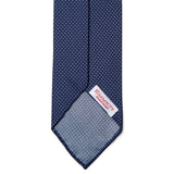 Navy White Tiny Spot Tie