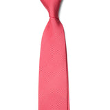 Pink White Spot Tiny Tie