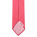 Pink White Spot Tiny Tie