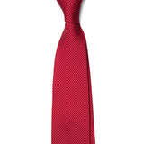 Red White Spot Tiny Tie